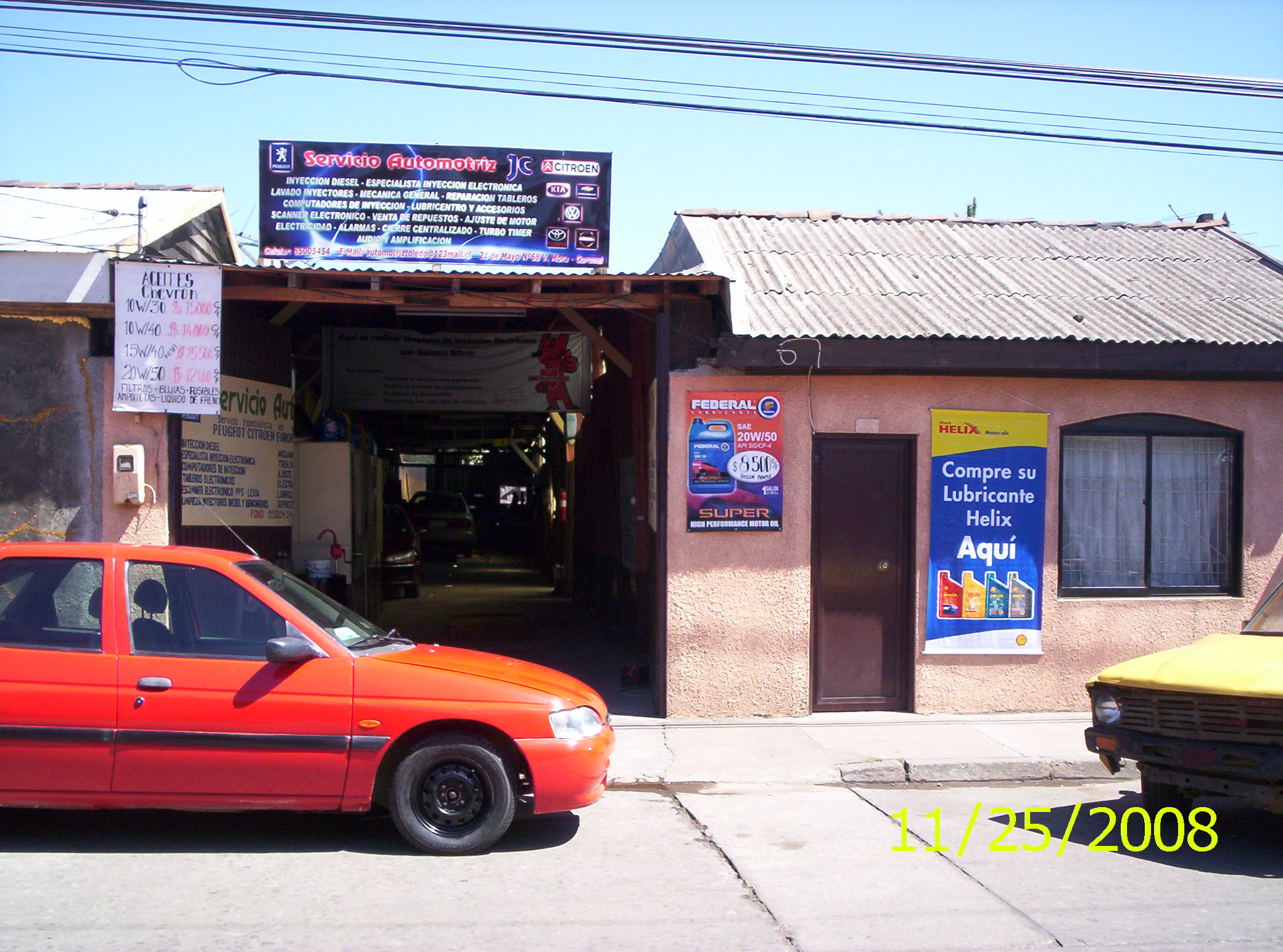 Taller en sus primeros años