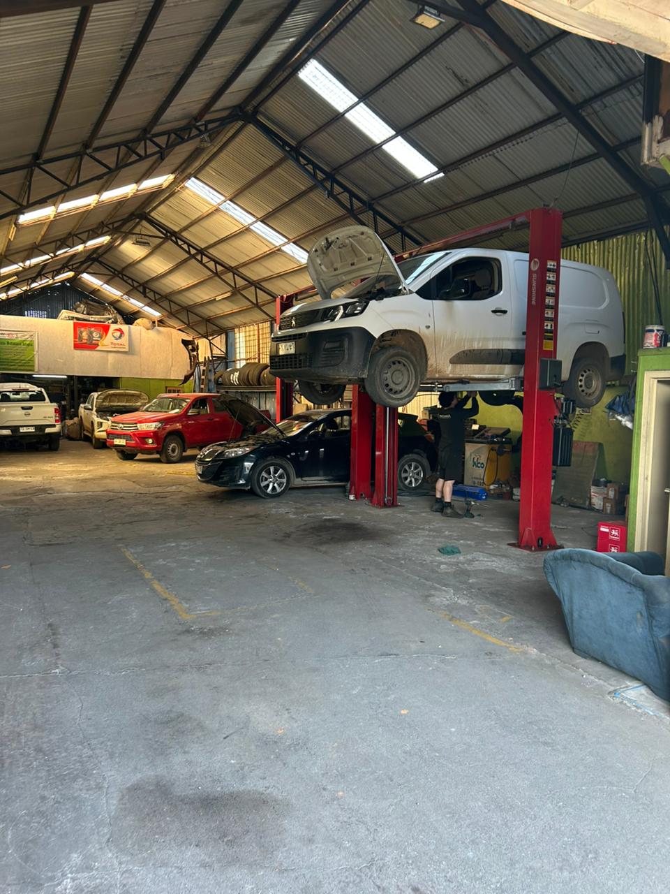 Equipamiento del taller