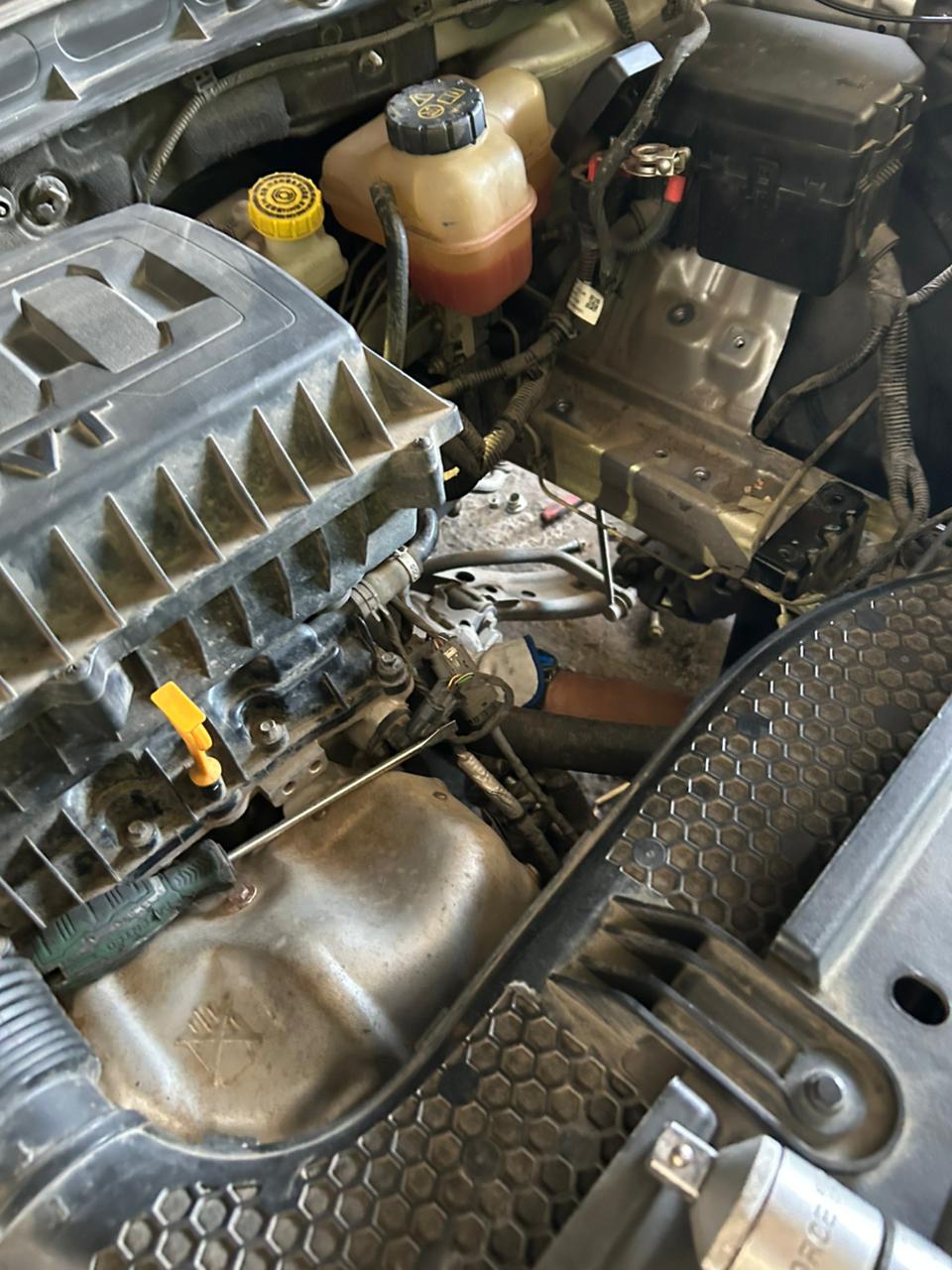 Vehiculos y elevadores del taller